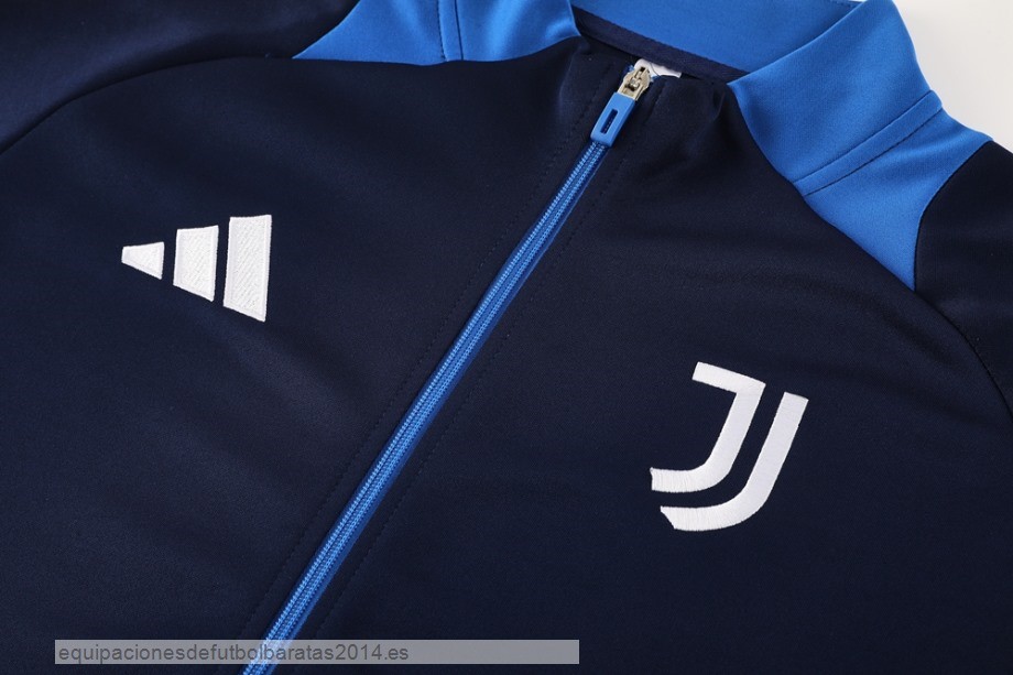 Nuevo Ropa Deportiva Con Cremallera Larga Juventus 24/25 Azul Marino Naranja Baratas